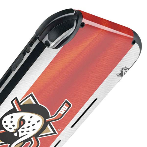 NHL Anaheim Ducks Jersey Nintendo Switch Lite Skin