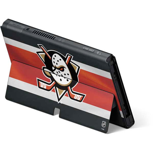 NHL Anaheim Ducks Jersey Nintendo Switch OLED (2021) Skin