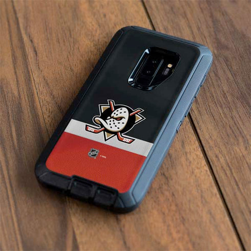 NHL Anaheim Ducks Jersey Otterbox Defender Galaxy Skin