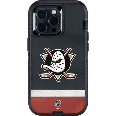 NHL Anaheim Ducks Jersey Otterbox Defender iPhone Skin