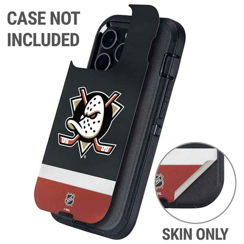 NHL Anaheim Ducks Jersey Otterbox Defender iPhone Skin
