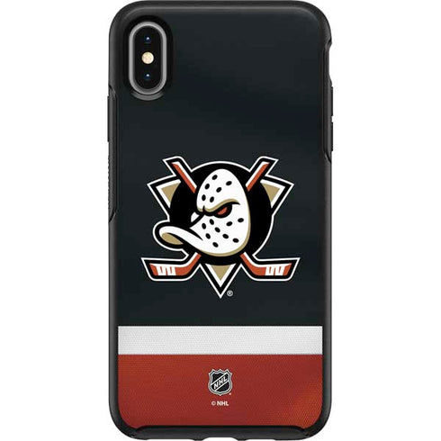 NHL Anaheim Ducks Jersey Otterbox Symmetry iPhone Skin