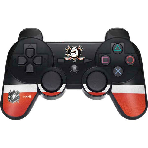 NHL Anaheim Ducks Jersey PS3 Dual Shock wireless controller Skin