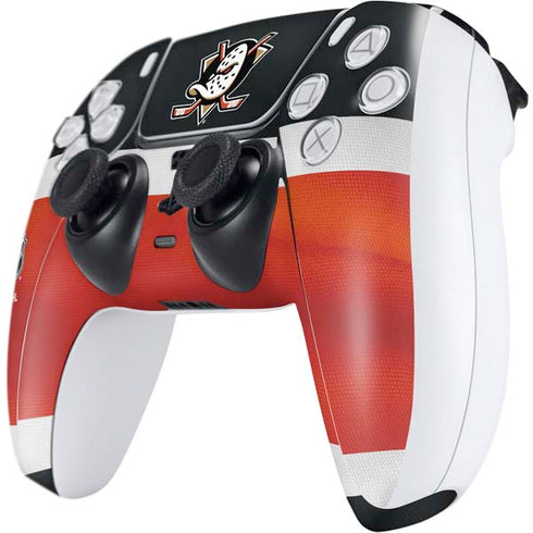 NHL Anaheim Ducks Jersey PS5 Controller Skin