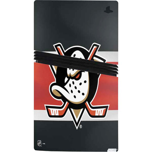 NHL Anaheim Ducks Jersey PS5 Pro Console Skin