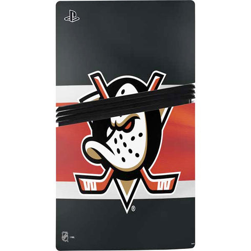 NHL Anaheim Ducks Jersey PS5 Pro Disk Bundle Skin