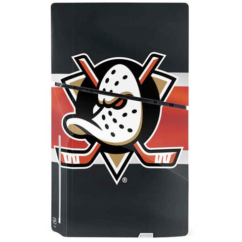 NHL Anaheim Ducks Jersey PS5 Slim Disk Console Skin