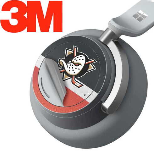 NHL Anaheim Ducks Jersey Surface Headphones Skin