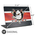 NHL Anaheim Ducks Jersey Universal Laptop 14in (11.4 x 8.2in) Skin