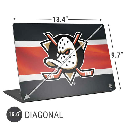 NHL Anaheim Ducks Jersey Universal Laptop 16.6in (13.4 x 9.7in) Skin