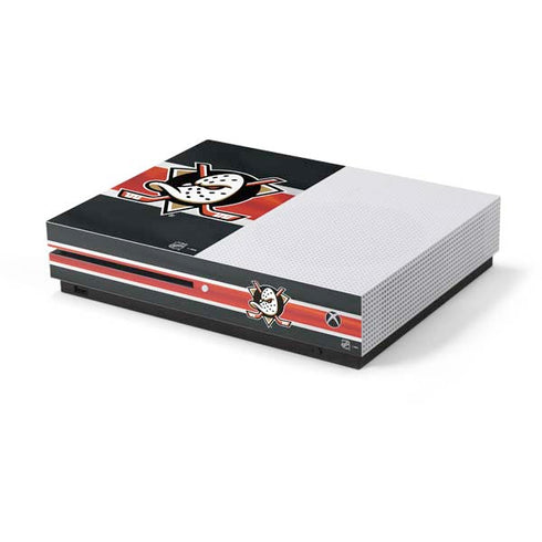 NHL Anaheim Ducks Jersey Xbox One S Console Skin