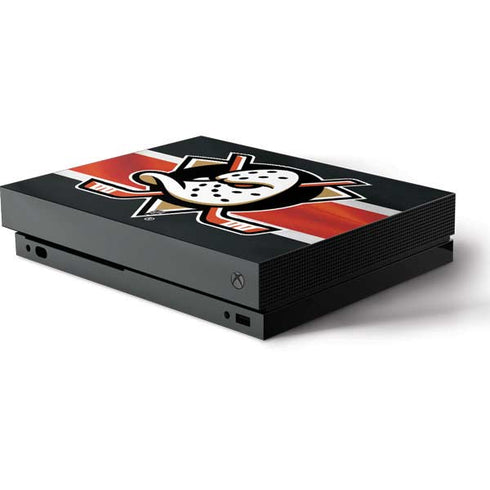 NHL Anaheim Ducks Jersey Xbox One X Console Skin