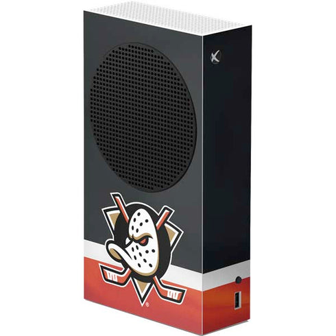 NHL Anaheim Ducks Jersey Xbox Series S Console Skin