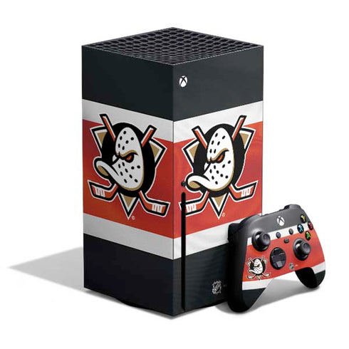 NHL Anaheim Ducks Jersey Xbox Series X Skins
