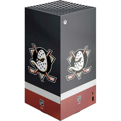 NHL Anaheim Ducks Jersey XBox Series X Digital Edition Console Skin