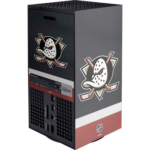 NHL Anaheim Ducks Jersey XBox Series X Digital Edition Console Skin
