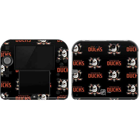 NHL Anaheim Ducks Pattern Nintendo Skins