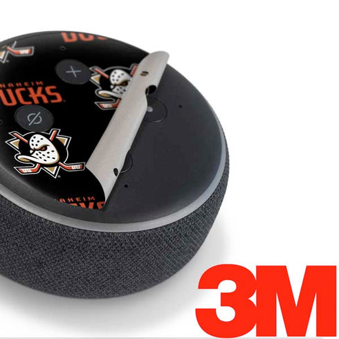 NHL Anaheim Ducks Pattern Amazon Echo Dot Skin