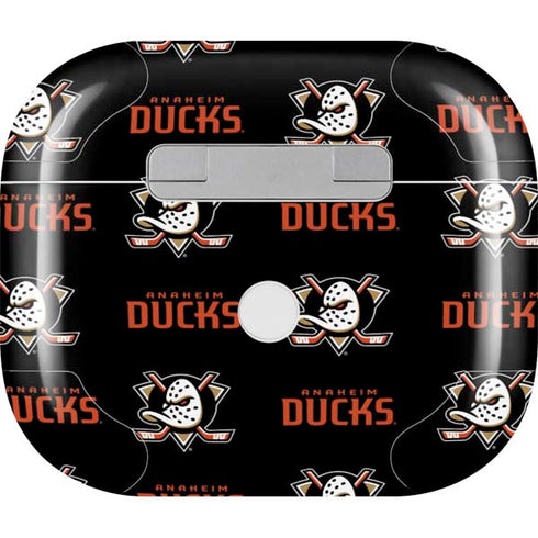 NHL Anaheim Ducks Pattern Apple AirPods (3rd Gen 2021) Skin