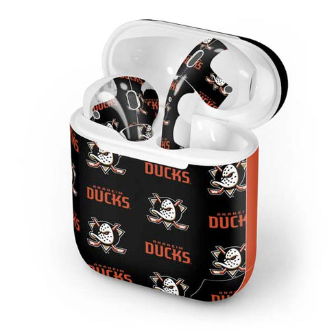 NHL Anaheim Ducks Pattern Apple AirPods Skin