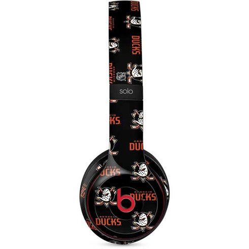 NHL Anaheim Ducks Pattern Beats Solo 2 Wireless Skin