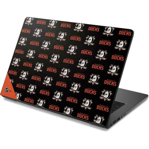 NHL Anaheim Ducks Pattern Dell Chromebook Skin