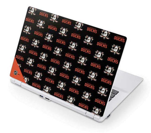 NHL Anaheim Ducks Pattern Acer Chromebook Skin