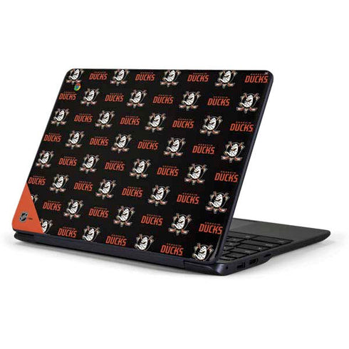 NHL Anaheim Ducks Pattern Samsung Chromebook Skin
