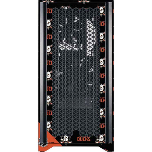 NHL Anaheim Ducks Pattern Corsair 4000D Tempered Glass Mid-Tower ATX Case Skin