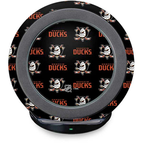 NHL Anaheim Ducks Pattern Fast Charge Wireless Charging Stand Skin