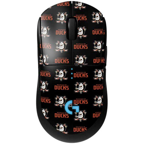 NHL Anaheim Ducks Pattern G Pro Wireless Gaming Mouse Skin