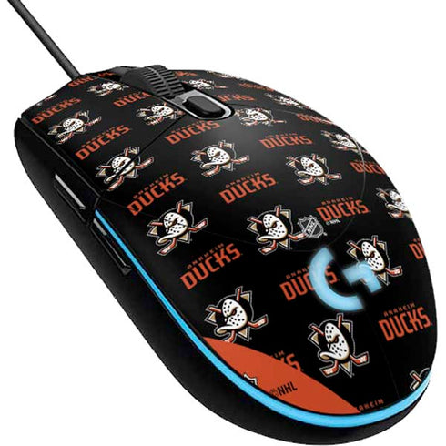 NHL Anaheim Ducks Pattern G203 Prodigy RGB Wired Gaming Mouse Skin