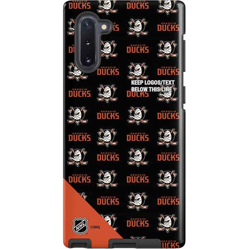 NHL Anaheim Ducks Pattern Galaxy Cases