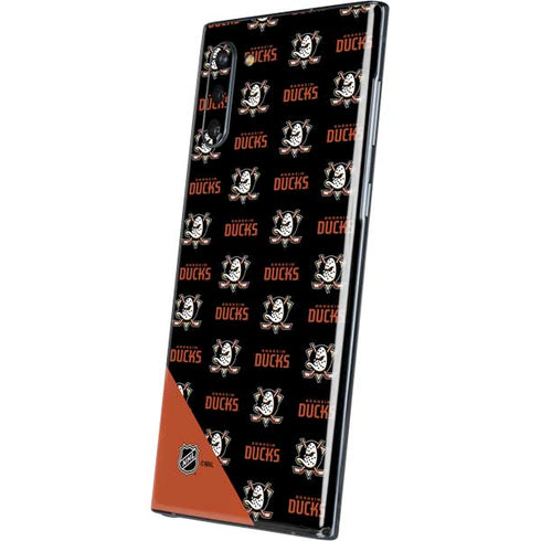 NHL Anaheim Ducks Pattern Galaxy Note 10 Skin
