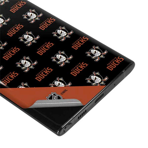 NHL Anaheim Ducks Pattern Galaxy Note 10 Skin