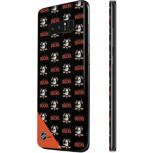 NHL Anaheim Ducks Pattern Galaxy Note 8 Skin