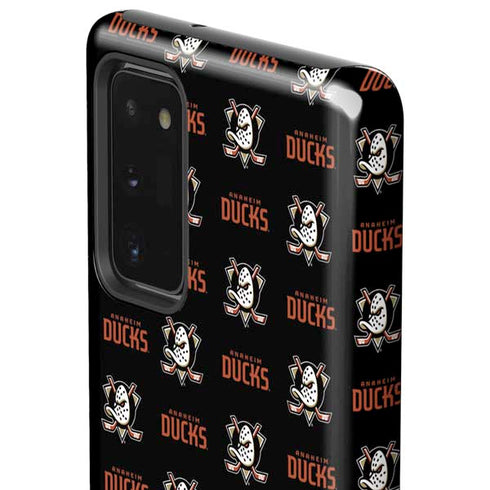 NHL Anaheim Ducks Pattern Galaxy Note20 5G Pro Case