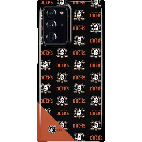 NHL Anaheim Ducks Pattern Galaxy Note20 Ultra 5G Lite Case