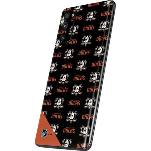 NHL Anaheim Ducks Pattern Galaxy S20 Fan Edition Skin