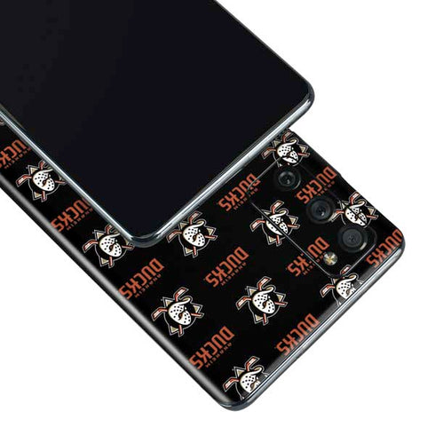 NHL Anaheim Ducks Pattern Galaxy S20 Fan Edition Skin