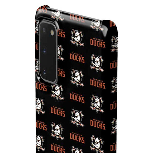 NHL Anaheim Ducks Pattern Galaxy S20 Lite Case