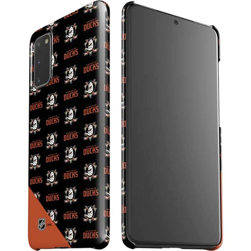 NHL Anaheim Ducks Pattern Galaxy S20 Lite Case