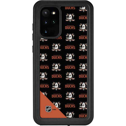 NHL Anaheim Ducks Pattern Galaxy S20 Plus Waterproof Case