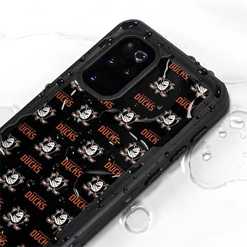 NHL Anaheim Ducks Pattern Galaxy S20 Plus Waterproof Case