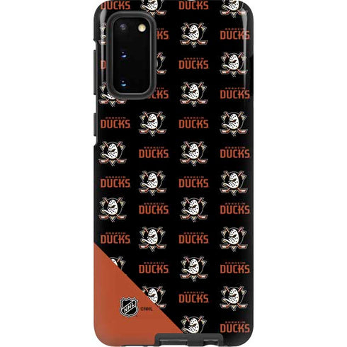 NHL Anaheim Ducks Pattern Galaxy S20 Pro Case