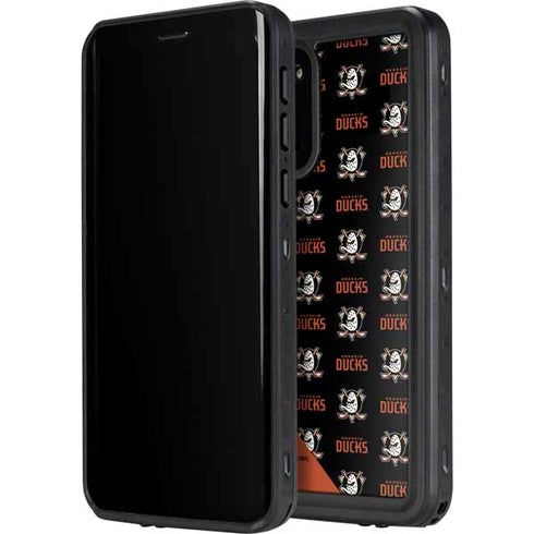 NHL Anaheim Ducks Pattern Galaxy S20 Waterproof Case