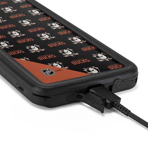 NHL Anaheim Ducks Pattern Galaxy S20 Waterproof Case