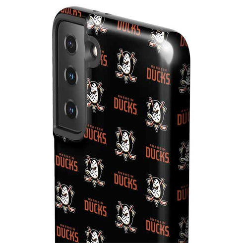 NHL Anaheim Ducks Pattern Galaxy S21 FE Pro Case