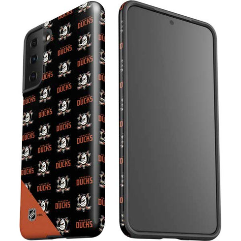 NHL Anaheim Ducks Pattern Galaxy S21 FE Pro Case