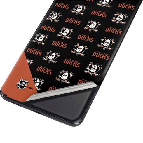 NHL Anaheim Ducks Pattern Galaxy S21 Plus 5G Skin